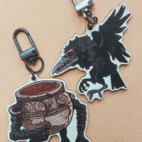 Wooden/Acrylic charms: Soulsborne - Thumbnail 1