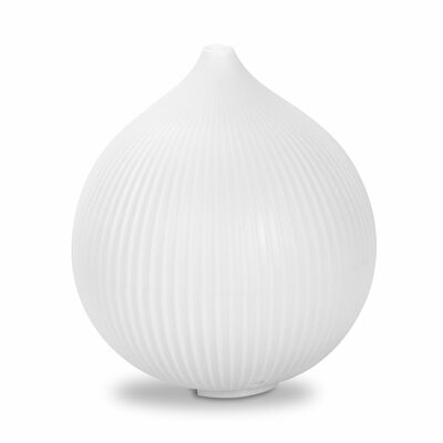 330ml Cool Mist Humidifier with Aroma Diffuser & LED Lights - Perfect for Office, Home, Study, Yoga, Spa-White