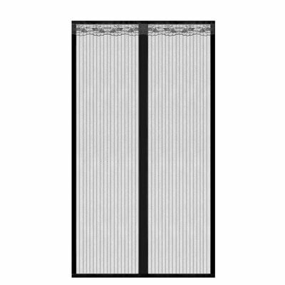 Magnetic Mesh Curtain Hands-free Fly Mesh Door Curtain 39x82 Self-adhesive Door Screen Anti Mosquito Bugs
