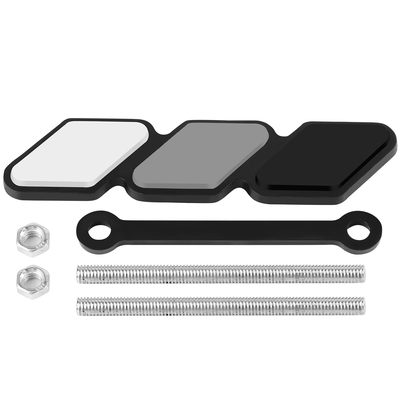 Tri-color Grille Badge Emblem Fit For Toyota Tacoma 4Runner Tundra Decal Decor Grill Decoration-Multi