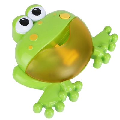 Frog Musical Bubble Bath Maker Baby Bath Toys for Bathtubs Toddler Bubble Machine for Bath Fun-Green