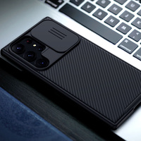 Silicone Slider Lens Case For Samsung Note 20 S24 SGN805 - Thumbnail 2