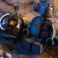 ArTToy by SankToys "Sank-Block Builder-Blues"  - Thumbnail 7