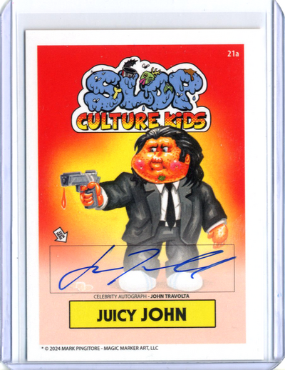 Slop Culture Kids - JOHN TRAVOLTA - CELEBRITY AUTO Card