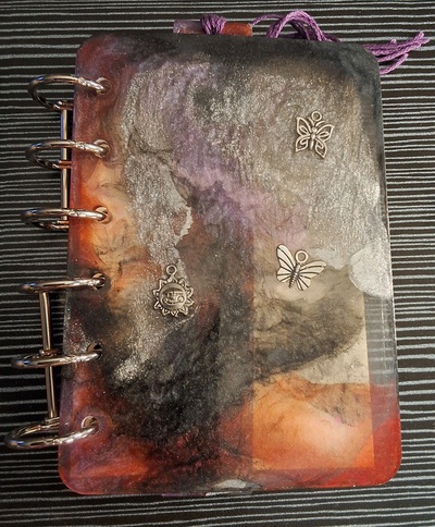 Small resin notebook