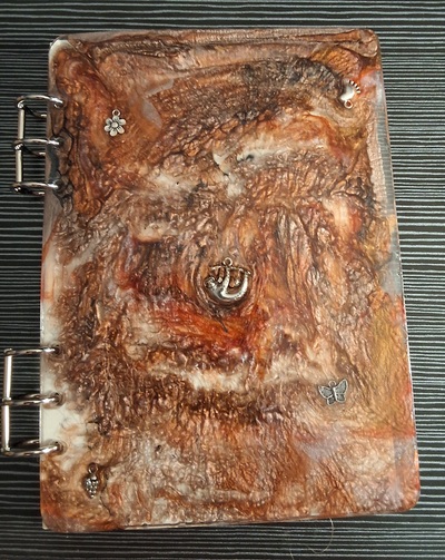 Large resin notebook
