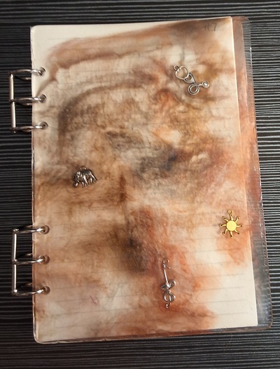 Large resin notebook