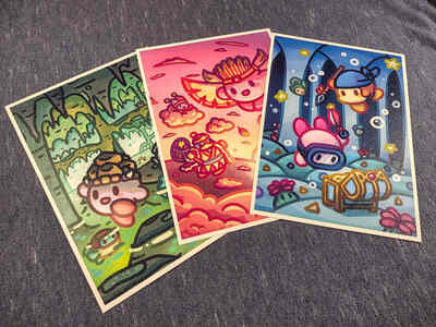 Kirby Mini Prints