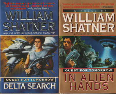Harper science fiction quest for tomorrow set by william shatner delta search in alien hands