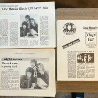 DOC ROCKIT PROMO FOLDER PACKET (Rare original Promotional bundle from 1979 from Spokane Power Trio!) - Thumbnail 3