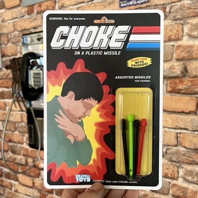 Plastic Missile Playset