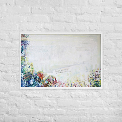 Framed poster - In memoriam