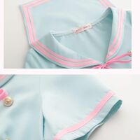 Cute Macaron Navy Sailor Dress - Thumbnail 5