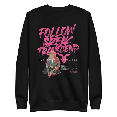 Follow break transcend unisex sweatshirt - Thumbnail 1