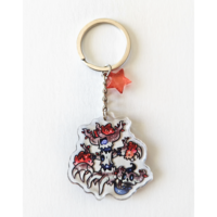 Phantump & Trevenant Acrylic Keychain - Thumbnail 1