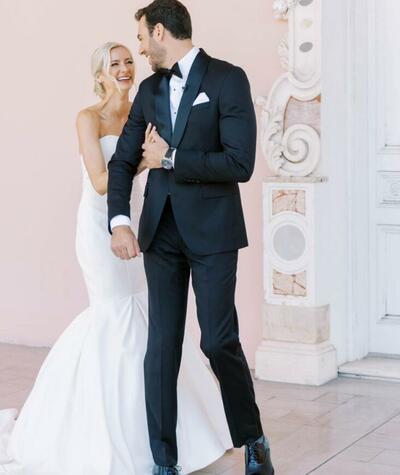 Simple Mermaid Beach Wedding Dress Bridal Gowns