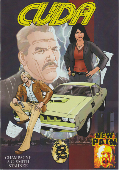 New pain productions sampler set of three first issue comics cuda, jump, hate stings all