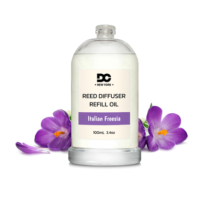 Daniella's Candles Italian Freesia Reed Diffuser Refill Oil 3.4oz/100mL