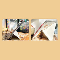 Y Fold Bread Pattern Cover For iPad Air Pro New iPad IPC02 - Thumbnail 5