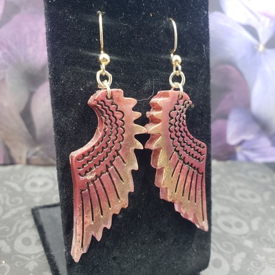 Angel Wing Earrings Set #1