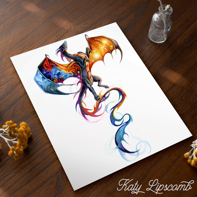 Celestial Dragon - Print