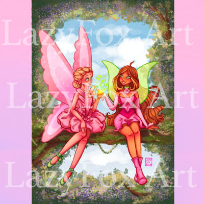 Girlhood - Nature Magic print