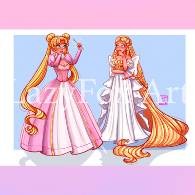 Girlhood - Dress up print