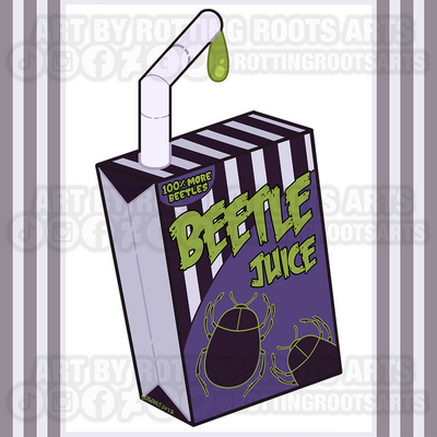 Beetle Juice: Sticker