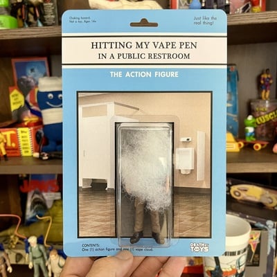 In the Public Restroom Action Figure