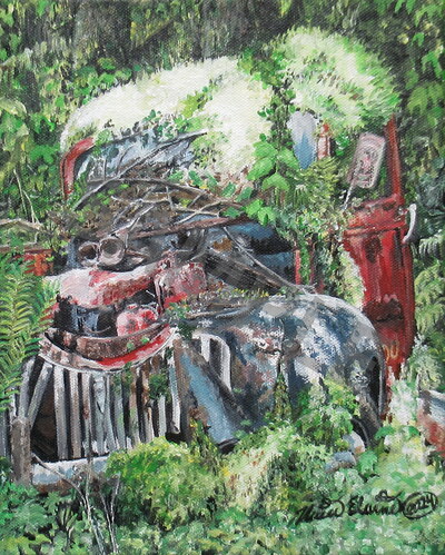 Deep Moss Rescue Mission, By N.E.Thompson, Art Print