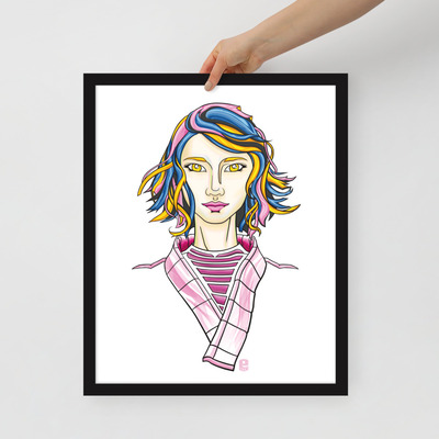 CMY Kei (Framed Print)