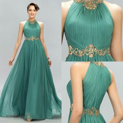Blue Mother of Bride/ Groom Dress Simple Evening Formal Gowns Prom Dress