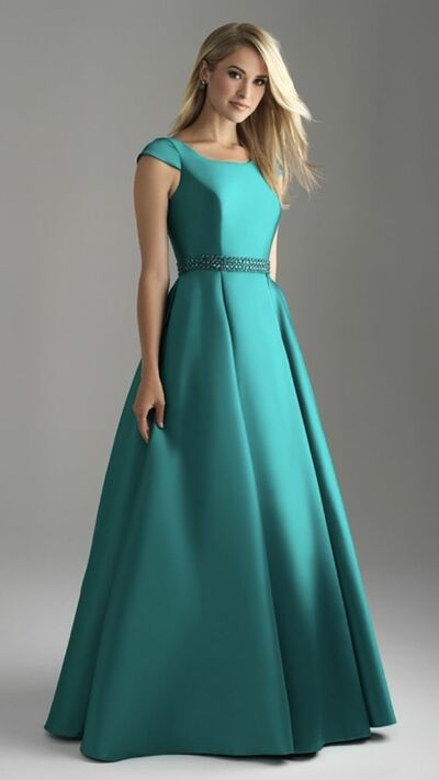 Blue Mother of Bride/ Groom Dress Simple Evening Formal Gowns Prom Dress