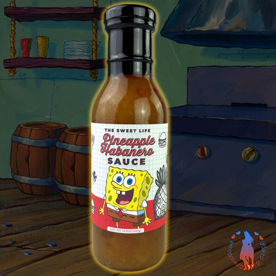 SpongeBob SquarePants Pineapple Habanero Sauce