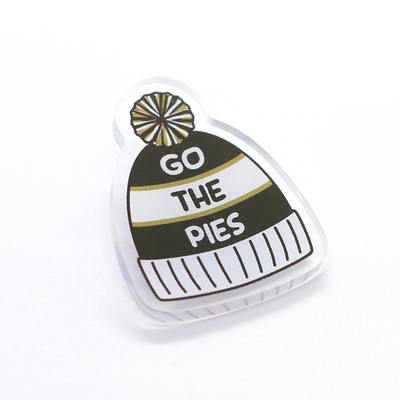 Go The Pies Beanie Badge