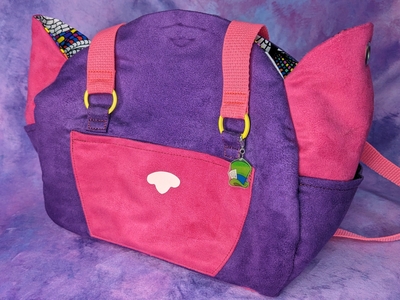 Purrsey Cat - Pink & Purple Cat