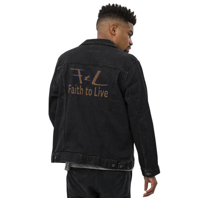 Faith to Live-FtL Unisex denim jacket