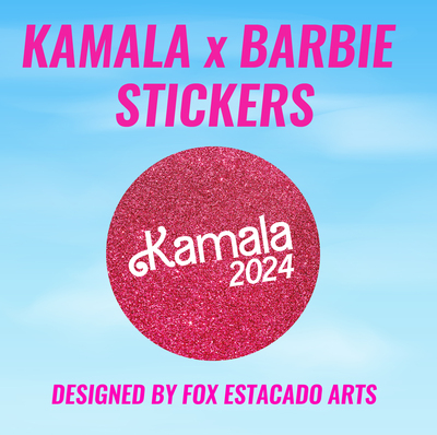 Kamala x BRBIE Stickers