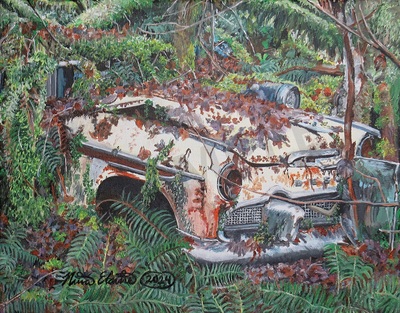 Disappearing Act, By N.E.Thompson, Art Print