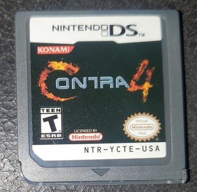Contra 4 Nintendo DS Video Game Cartridge 2007