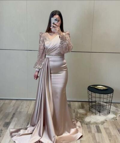 Pink Mother of Bride/ Groom Dress Simple Lace Evening Formal Gowns Prom Dress