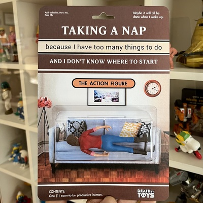 Taking a Nap Action Figure (Female)