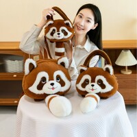 Kawaii Red Panda Plush Bag - Thumbnail 2