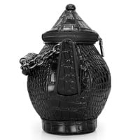 Black Teapot Shaped Bag - Thumbnail 1