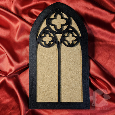 Gothic Window Pin Board