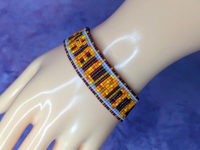 Pixel Beaded Bracelet - "Pixelate"