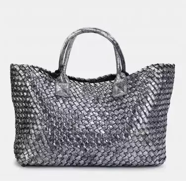 Woven Handbag Carrying Tote bag Lady Beach shoulder bag