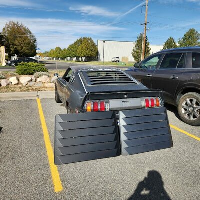 76/77 Celica Liftback Rear Window Louvers RA28 RA29