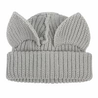 Cat Ear Knitted Hat Beanie Hat - Thumbnail 5
