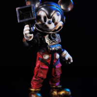 Action Figure "Wasteland-Space Mouse-Red"  by SankToys & Weartdoing - Thumbnail 3